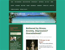 Tablet Screenshot of endanxiety-site.com
